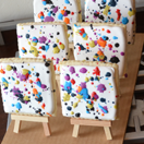 Splatter Paint Cookies