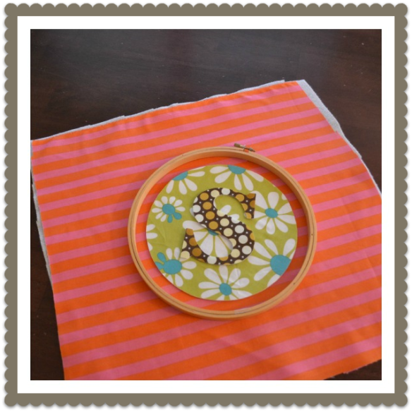 embroidery hoop repurpose