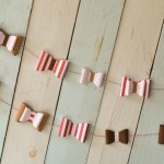 Paper Bow Garland 