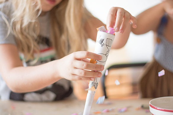 diy party blowers